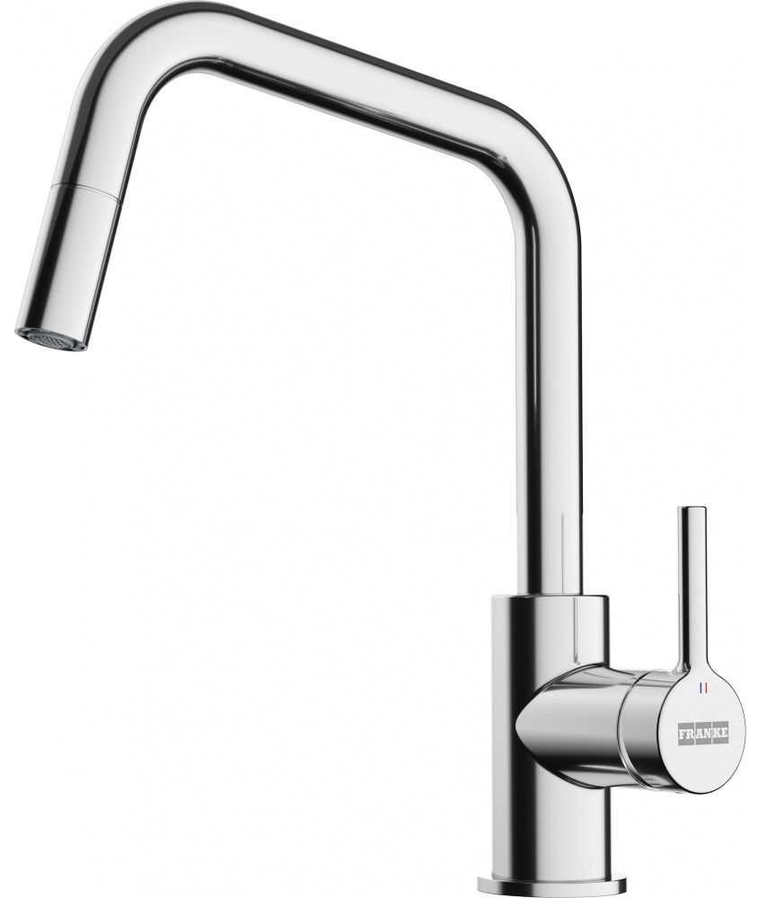 Змішувач для кухні Franke Lina U Pull Down, Хром (115.0728.476)