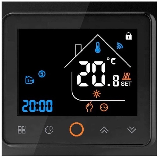 Термостат Tervix Pro Line WiFi, для котла, черный (114340)