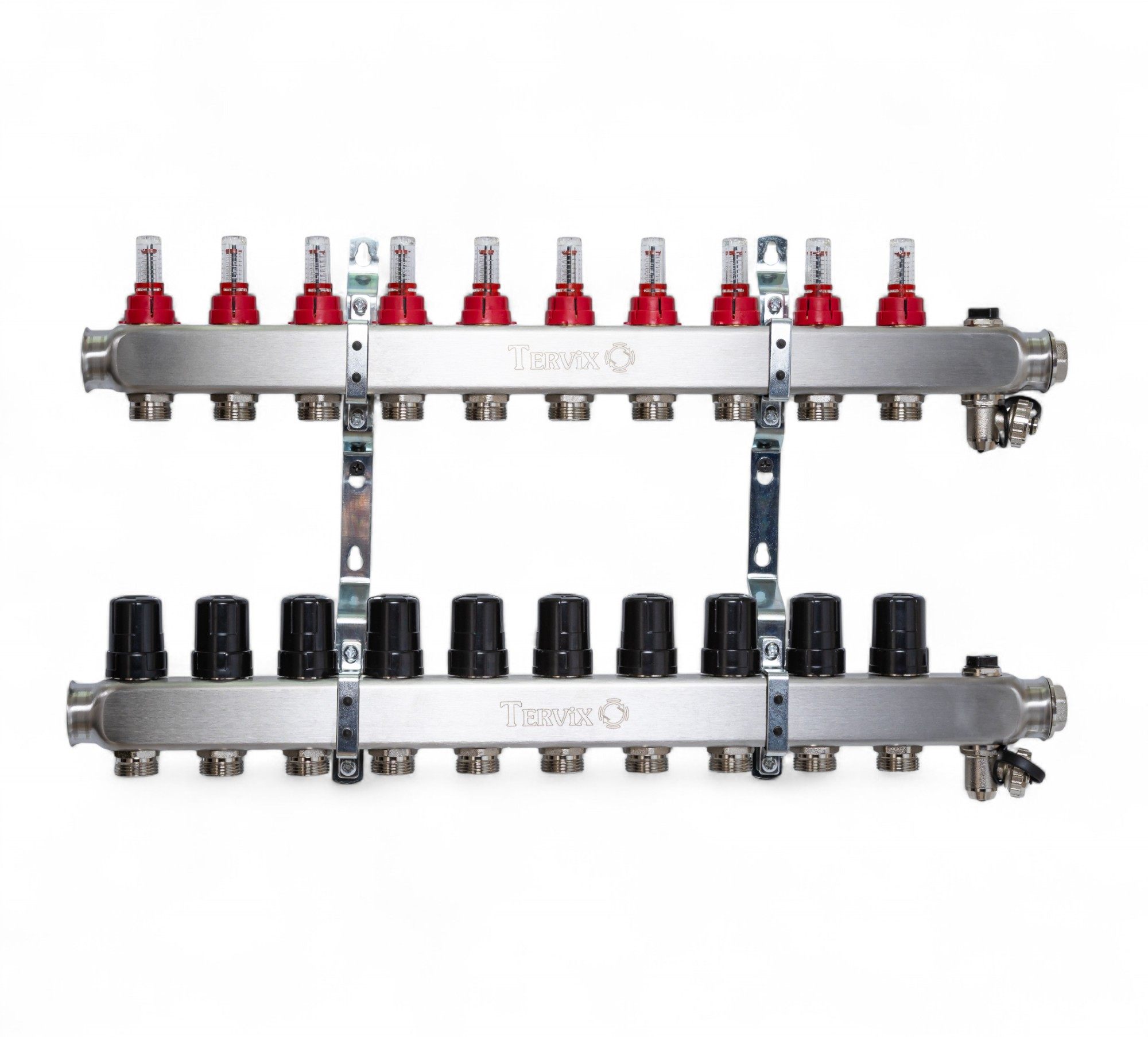 Коллектор со встроенным смесительным узлом Tervix на 10 контуров с клапаном ATM (521110) цена 24929 грн - фотография 2