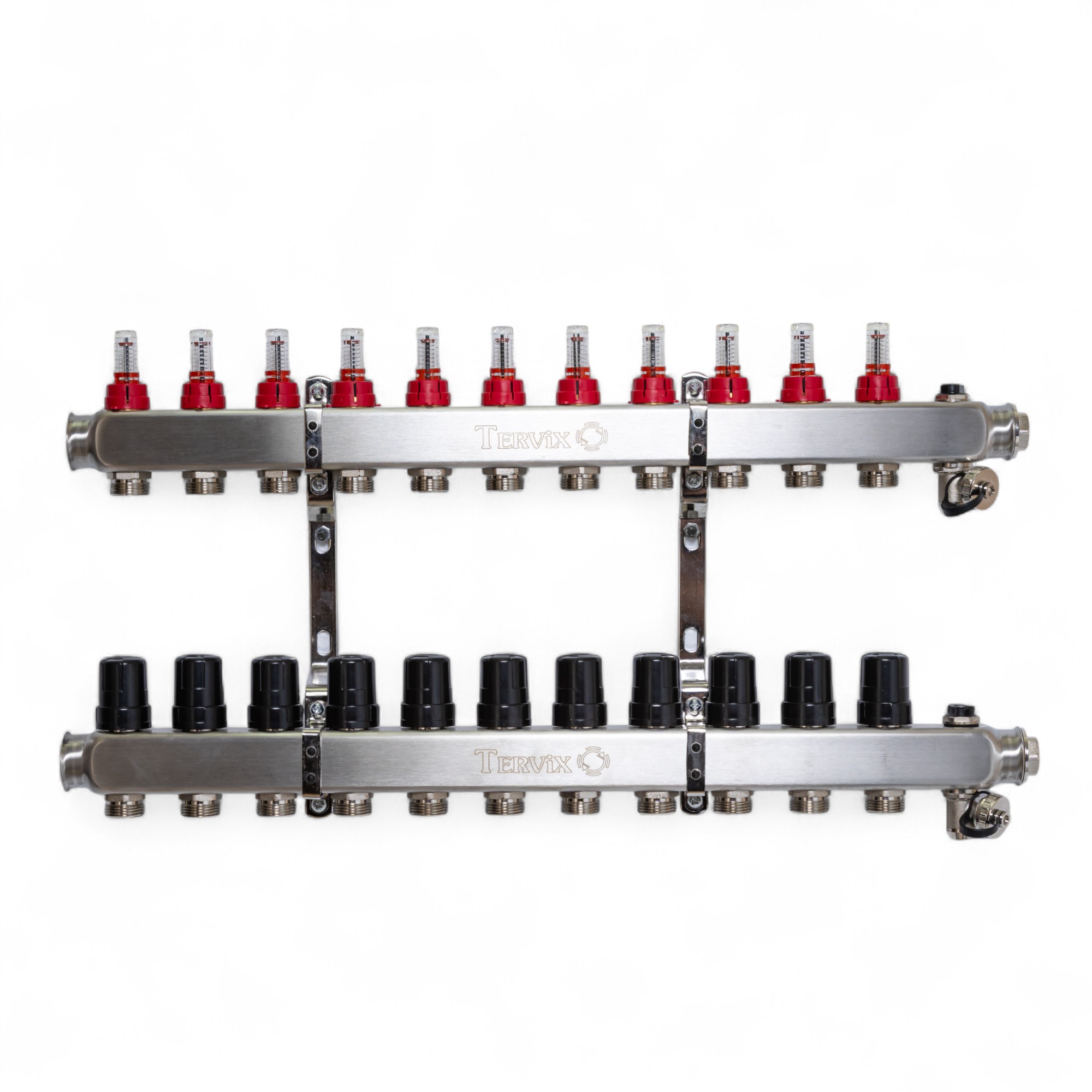 Коллектор со встроенным смесительным узлом Tervix на 11 контуров с клапаном ATM (521111) цена 26194 грн - фотография 2