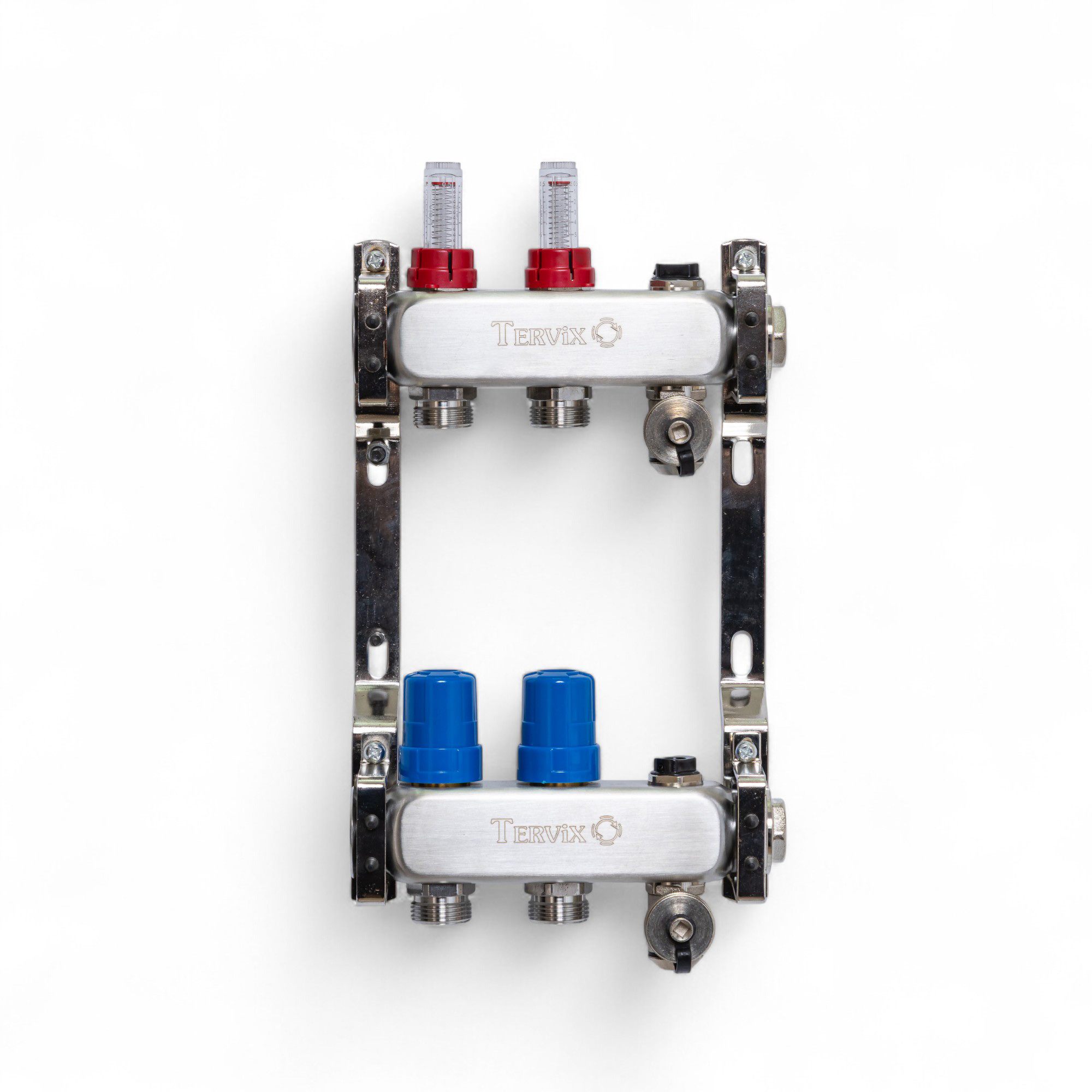 Коллектор со встроенным смесительным узлом Tervix на 2 контура с клапаном ATM (521102) цена 11669 грн - фотография 2