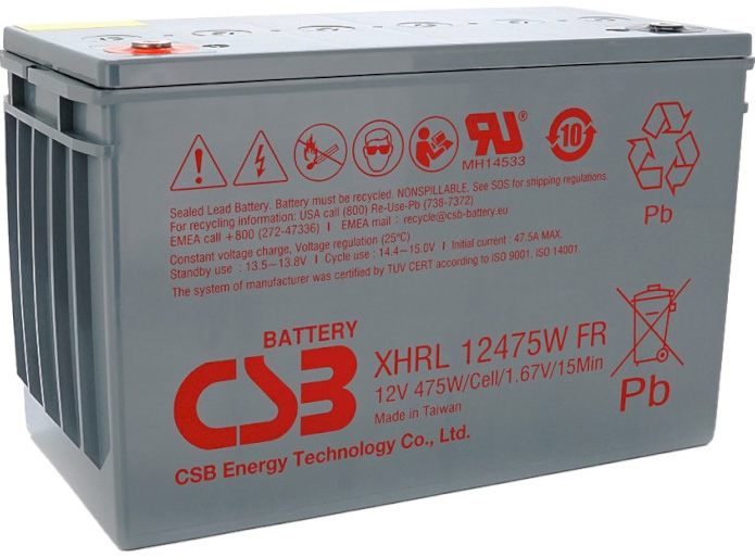 Акумуляторна батарея CSB 12V 118.8Ah (XHRL12475WFR)