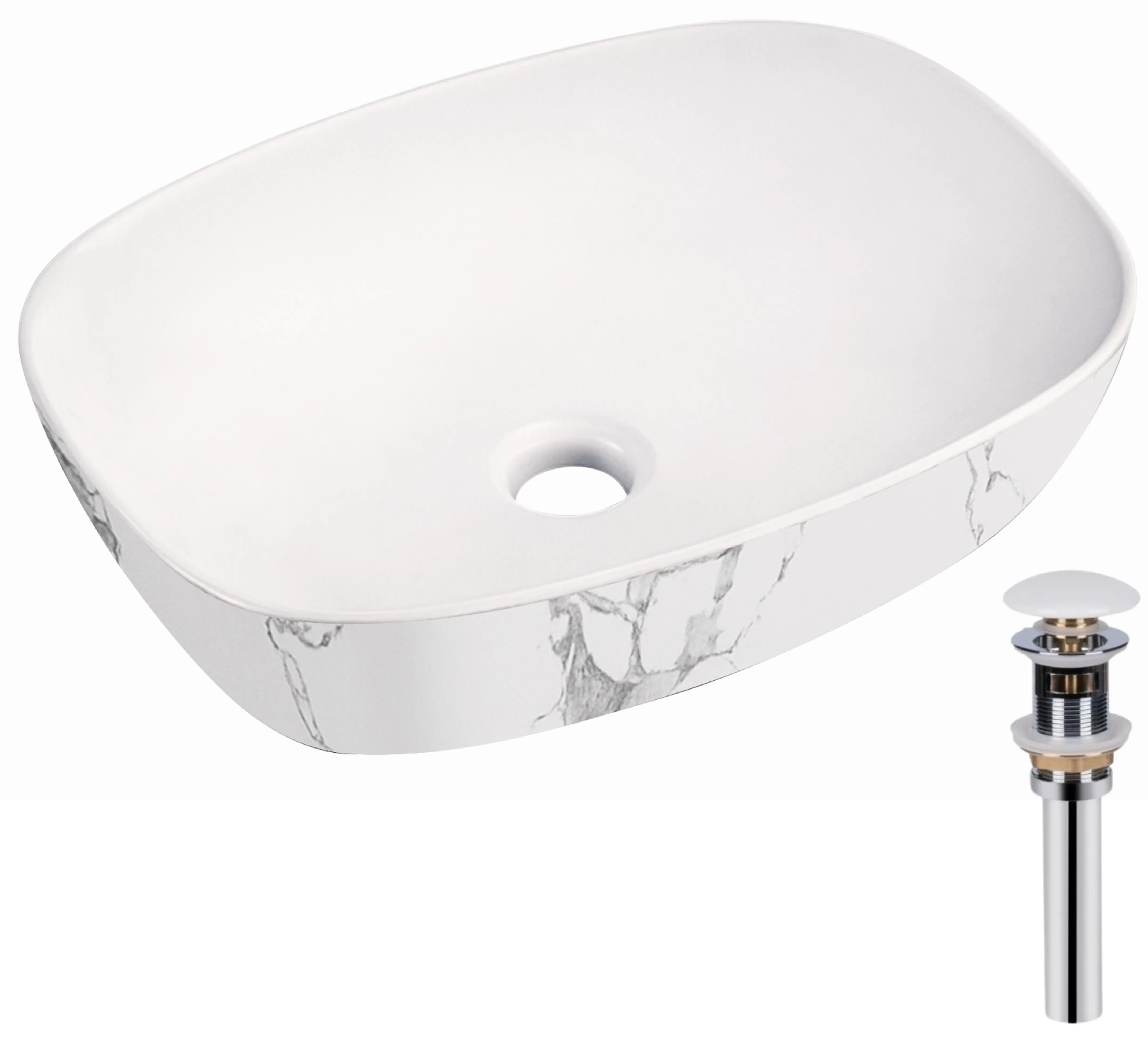 Раковина Q-Tap Robin Marble (QT04116302MR)