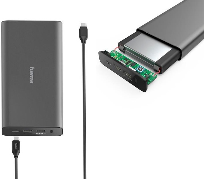 продаём Hama Universal 26800 mAh PD 5-20V/60W Grey (00200012) в Украине - фото 4