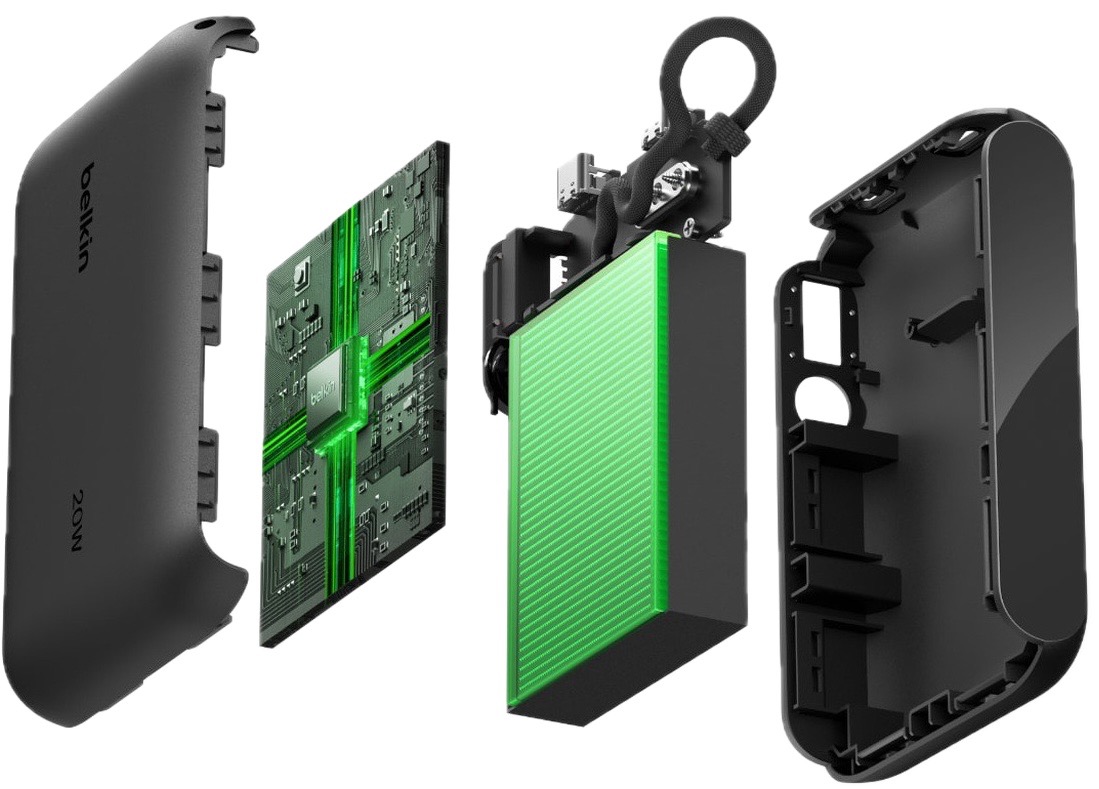 Повербанк Belkin 10000 mAh 20W, Black (BPB027HQBK) характеристики - фотографія 7