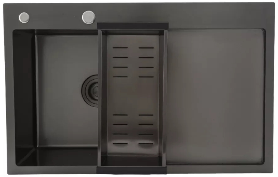 Кухонна мийка Gappo GS7850-6L 780x500 мм ціна 7865 грн - фотографія 2