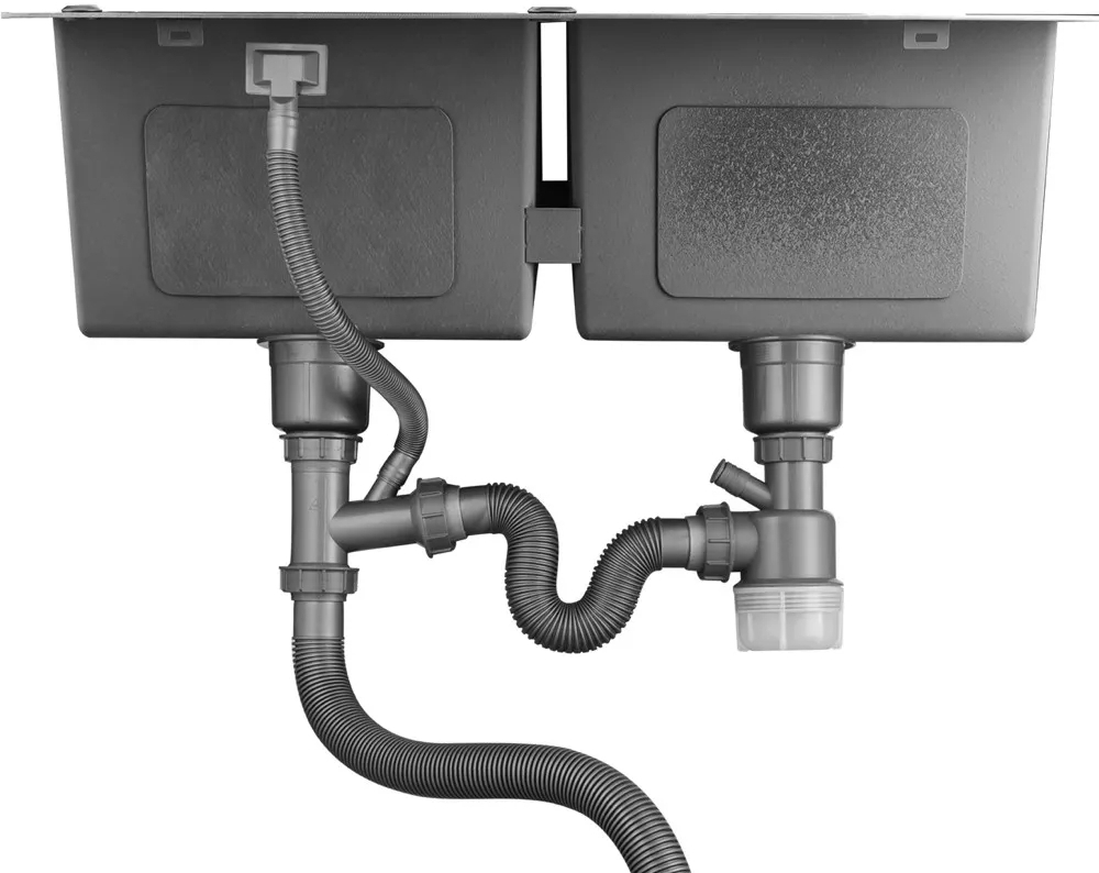 Кухонна мийка Gappo GS8350-6 830x500 мм інструкція - зображення 6