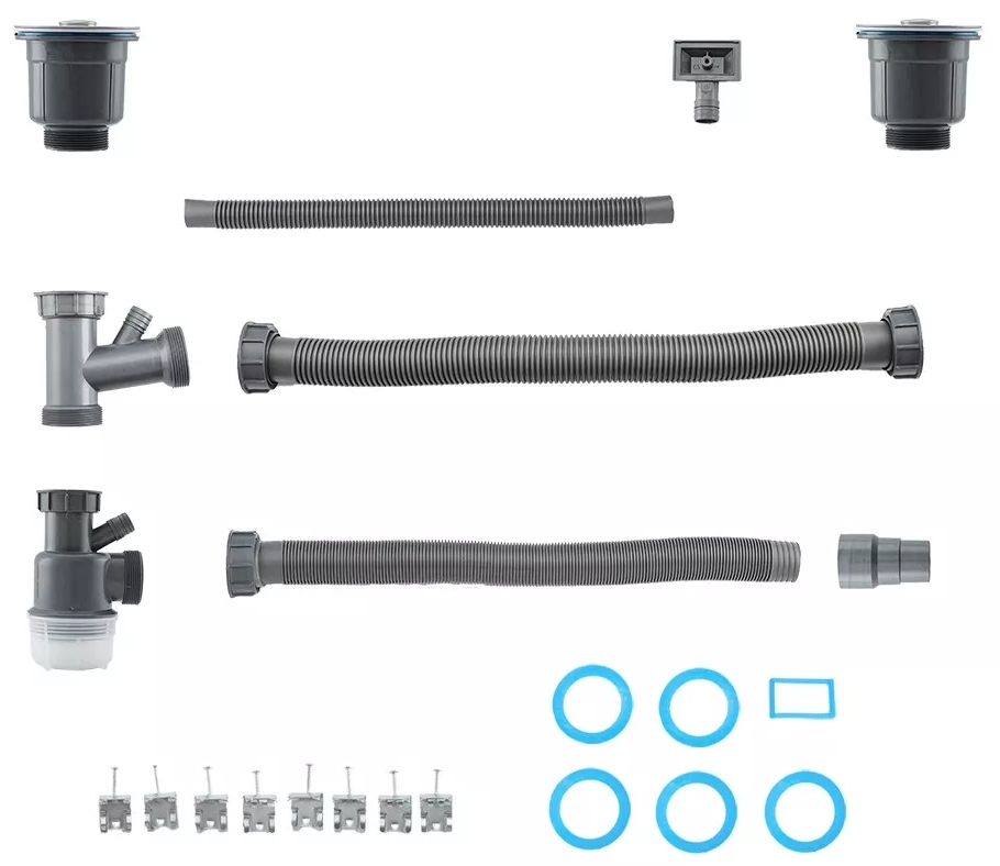 Кухонна мийка Gappo GS8350-6 830x500 мм характеристики - фотографія 7