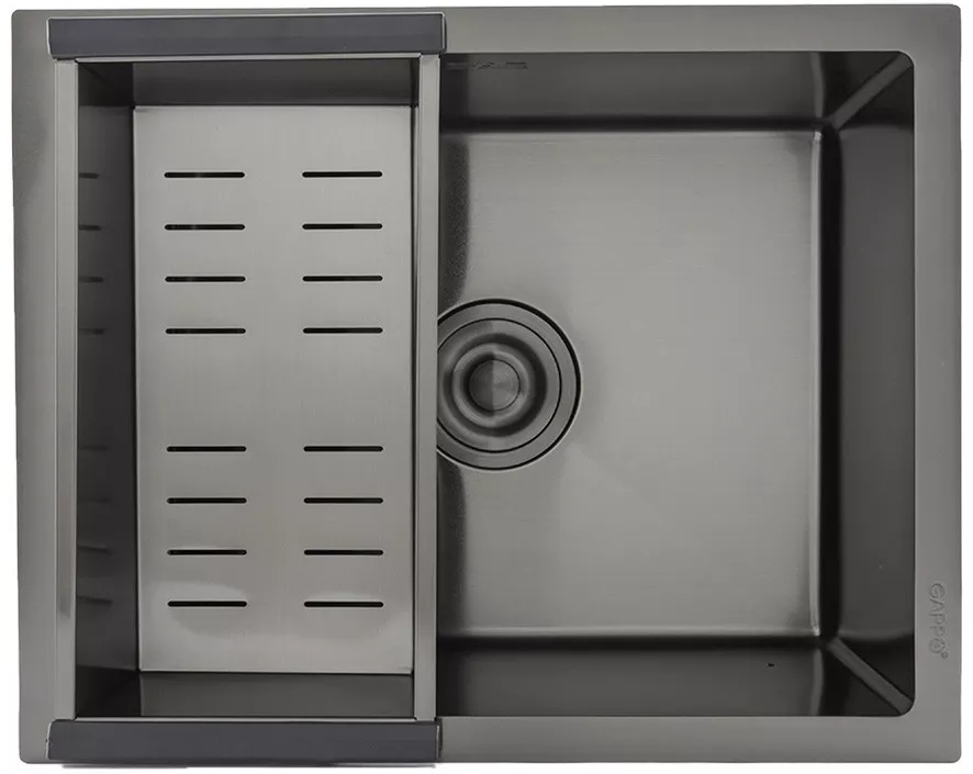 Кухонна мийка Gappo GS5040-6 500x400 мм ціна 5019 грн - фотографія 2