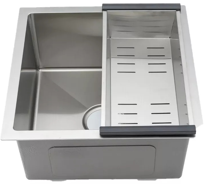 Кухонна мийка Gappo GS4444 440x440 мм ціна 4413 грн - фотографія 2