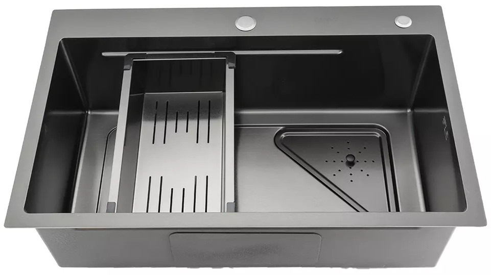 Кухонна мийка Gappo GS7246-6 720x460 мм ціна 7816 грн - фотографія 2