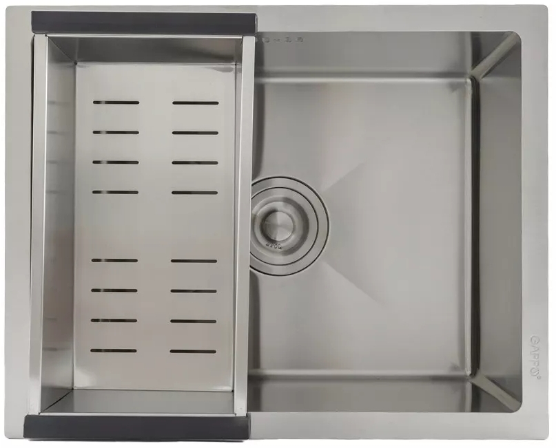 Кухонна мийка Gappo GS5040 500x400 мм ціна 4857 грн - фотографія 2