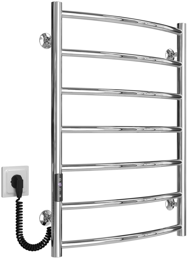 Рушникосушка Deffi Класік П7 500x700 Е Хром, Ліве підключення (C.DK.70.50.7.E.C.L.1) ціна 5434 грн - фотографія 2