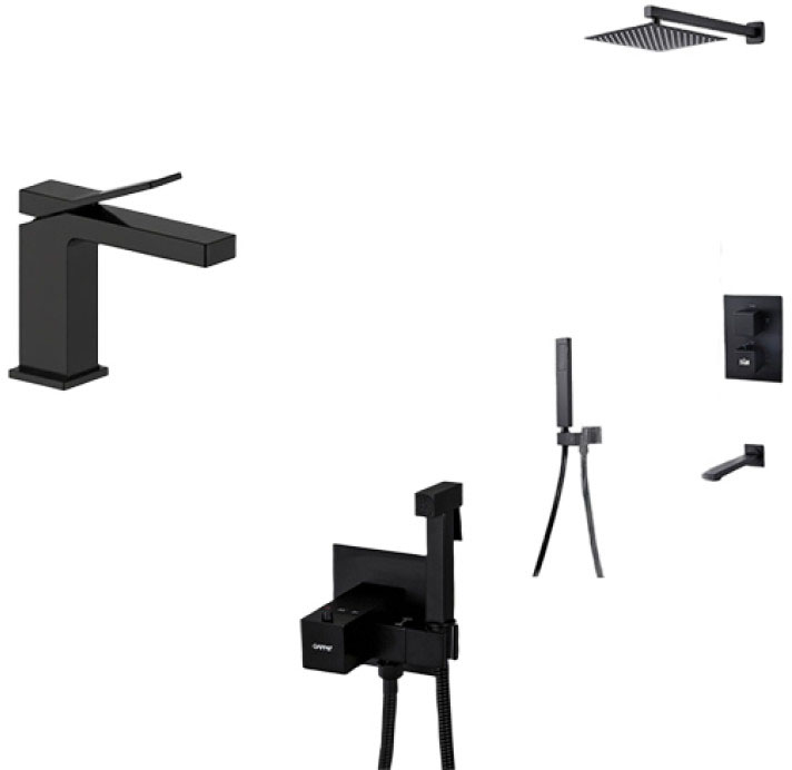 Набір змішувачів Nett UB-51 + TSB-521 + Gappo G7207-60