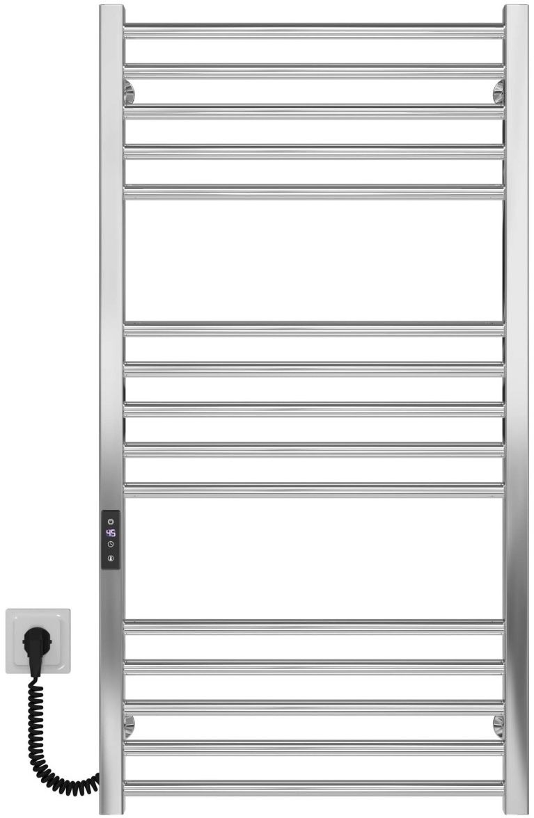 Полотенцесушитель Deffi Lima П15 500x1000 Е, Хром, JD04, Левое подключение (A.LI.100.50.15.E.C.L.2)