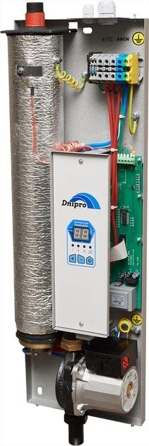 в продаже Электрический котел Dnipro Мини КЭО-15 (380) цифровой с насосом Wilo - фото 3