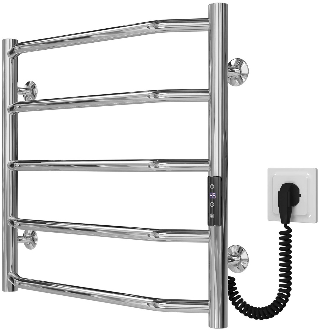 в продаже Полотенцесушитель Deffi Трапеция П5 500x500 Е, Хром, JD03, Правое подключение (C.TR.50.50.5.E.C.R.1) - фото 3