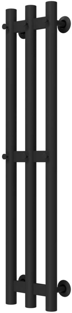 Полотенцесушитель Deffi Zara П3 140x800, Черный, Нижнее подключение (A.CL.80.14.3.B.A) цена 5339 грн - фотография 2