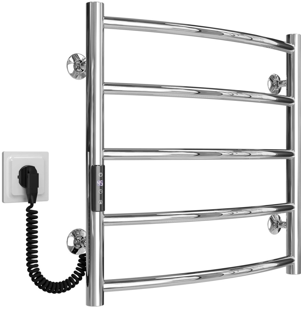 в продаже Полотенцесушитель Deffi Классик П5 500x500 Е, хром, JD03, Левое подключение (C.DK.50.50.5.E.C.L.1) - фото 3