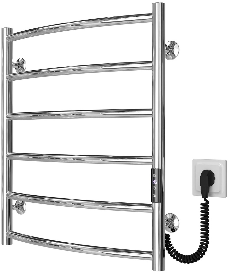 в продаже Полотенцесушитель Deffi Классик П6 500x600 Е, хром, JD03, правое подключение (C.DK.60.50.6.E.C.R.1) - фото 3