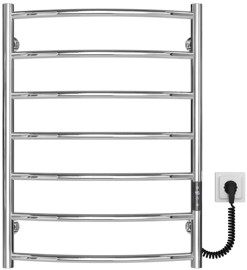 Полотенцесушитель Deffi Классик П7 500x700 Е, хром, JD03, правое подключение (C.DK.70.50.7.E.C.R.1)
