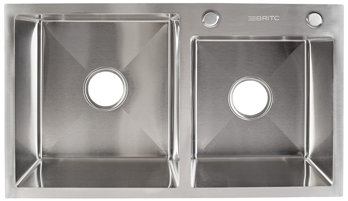 Кухонна мийка Britc HM HS7845_20 нержавійка