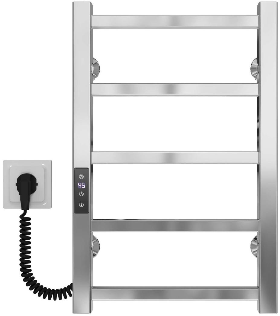 Рушникосушка Deffi Forest П5 400x500 Е, Хром, JD04, Ліве підключення (A.FR.50.40.5.E.C.L.2)