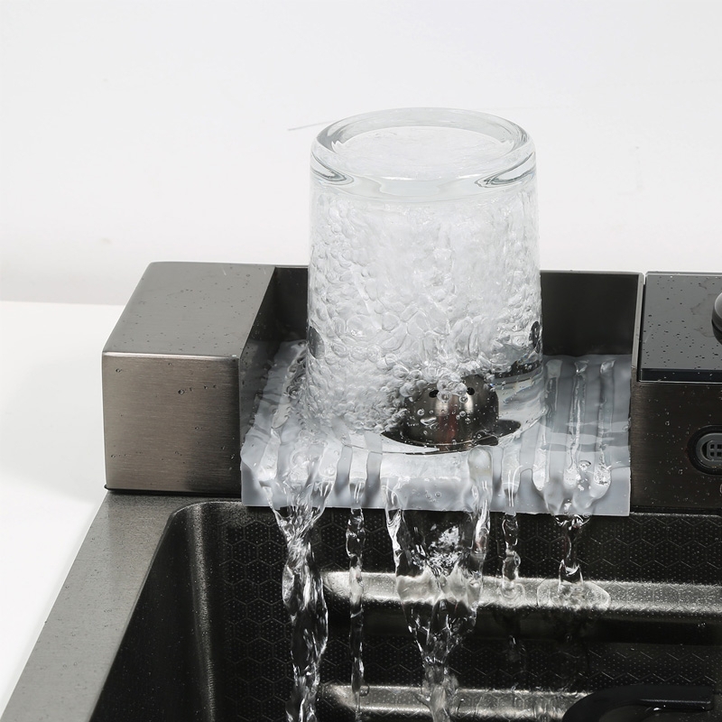 Кухонна мийка Britc MF7546JY-B чорна зовнішній вигляд - фото 9