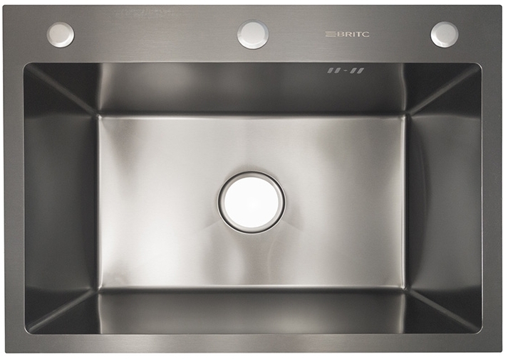 Кухонна мийка Britc HM HS6045 чорна