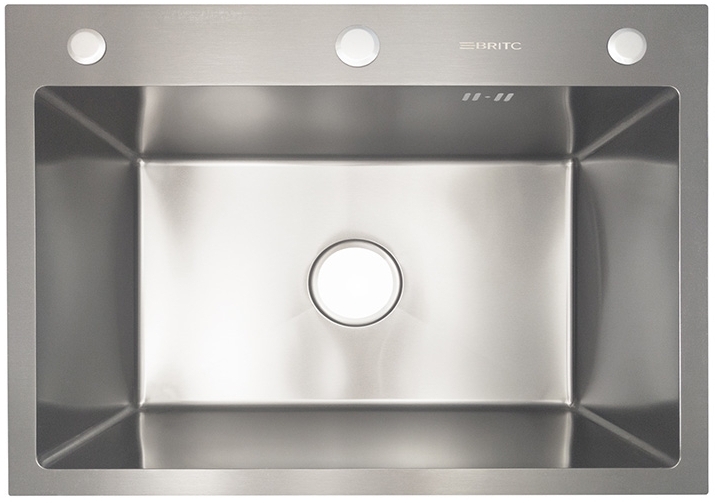 Кухонна мийка Britc HM HS6045 нержавійка