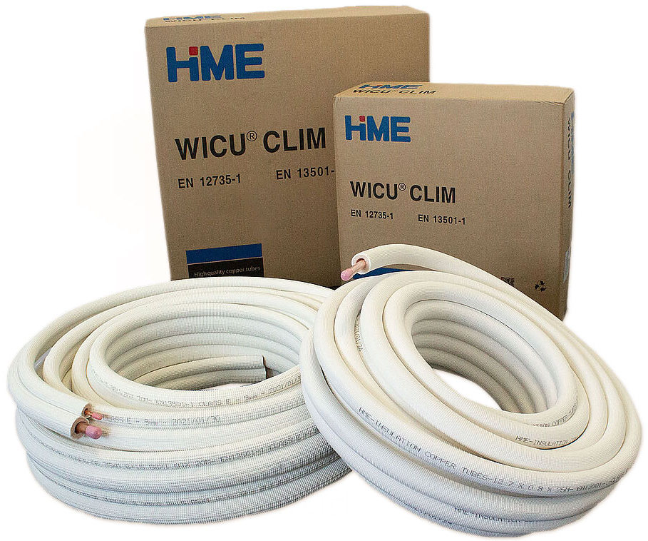 Труба кондиціонерна в ізоляції мідна HME WICU®Clim single Ø12,7 x 0,8 мм x 25 м (1/2″) (7500758) ціна 370 грн - фотографія 2