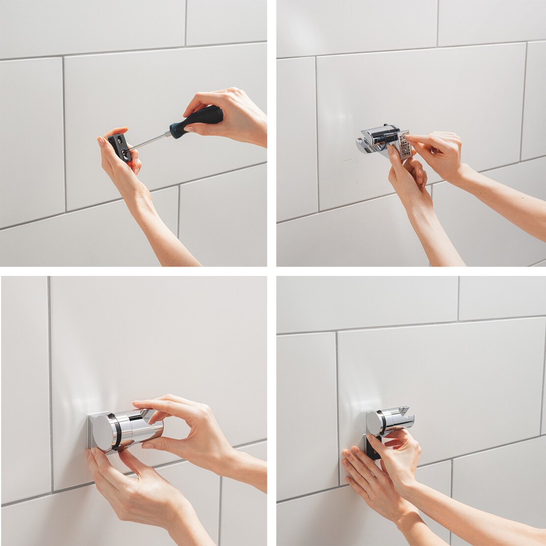 обзор товара Скрытая душевая система Grohe Vitalio Start 250 UA290810R3 - фотография 12