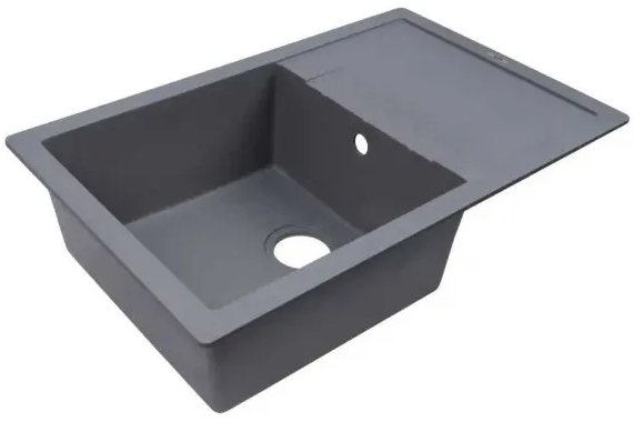 Кухонная мойка Ventolux Diamante 765x485x200 (Gray Quartz)