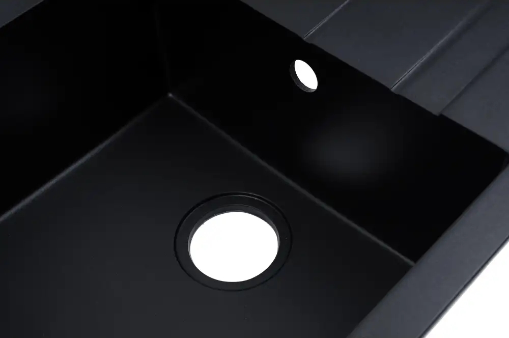 в продаже Кухонная мойка Ventolux Diamante 765x485x200 (Black Quartz) - фото 3