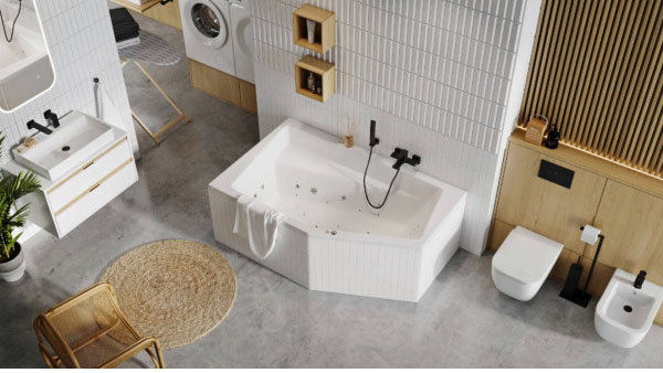 в продаже Смеситель для умывальника Excellent Keria черный (AREX.2014BL) - фото 3