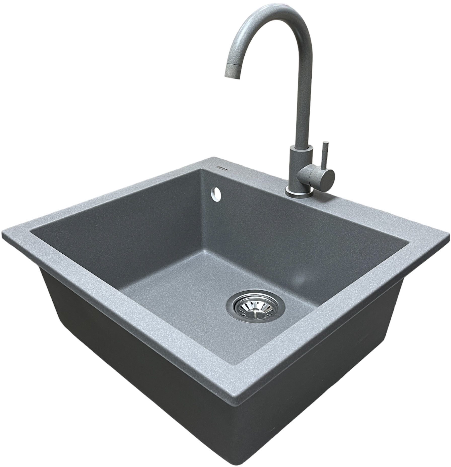 в продаже Кухонная мойка Adamant Univer 560х500х200мм серый (4824296902104) - фото 3