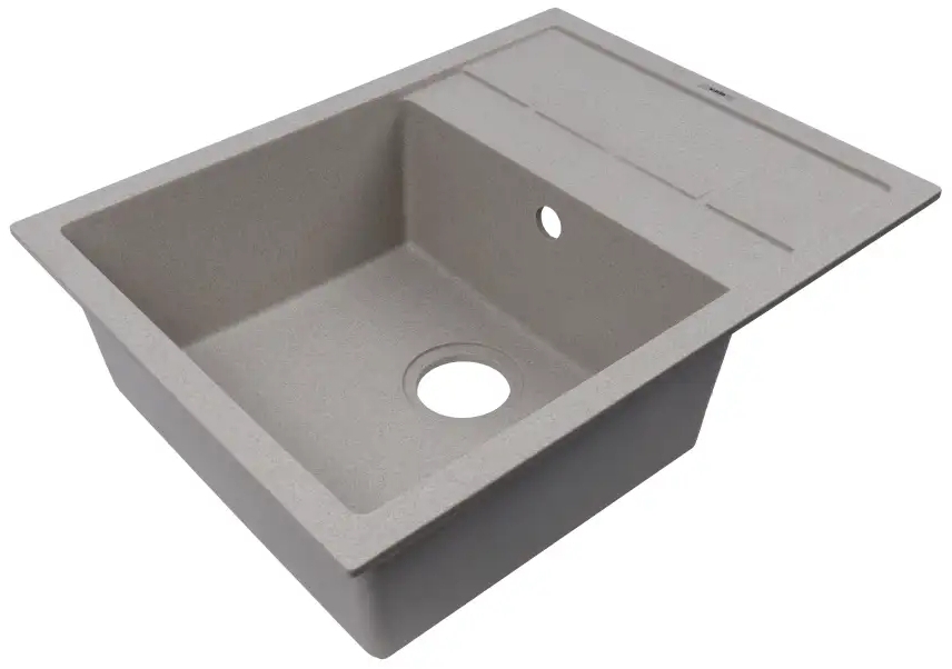 Кухонная мойка Ventolux Silvia 650x500x200 (Sand Quartz) цена 3899 грн - фотография 2