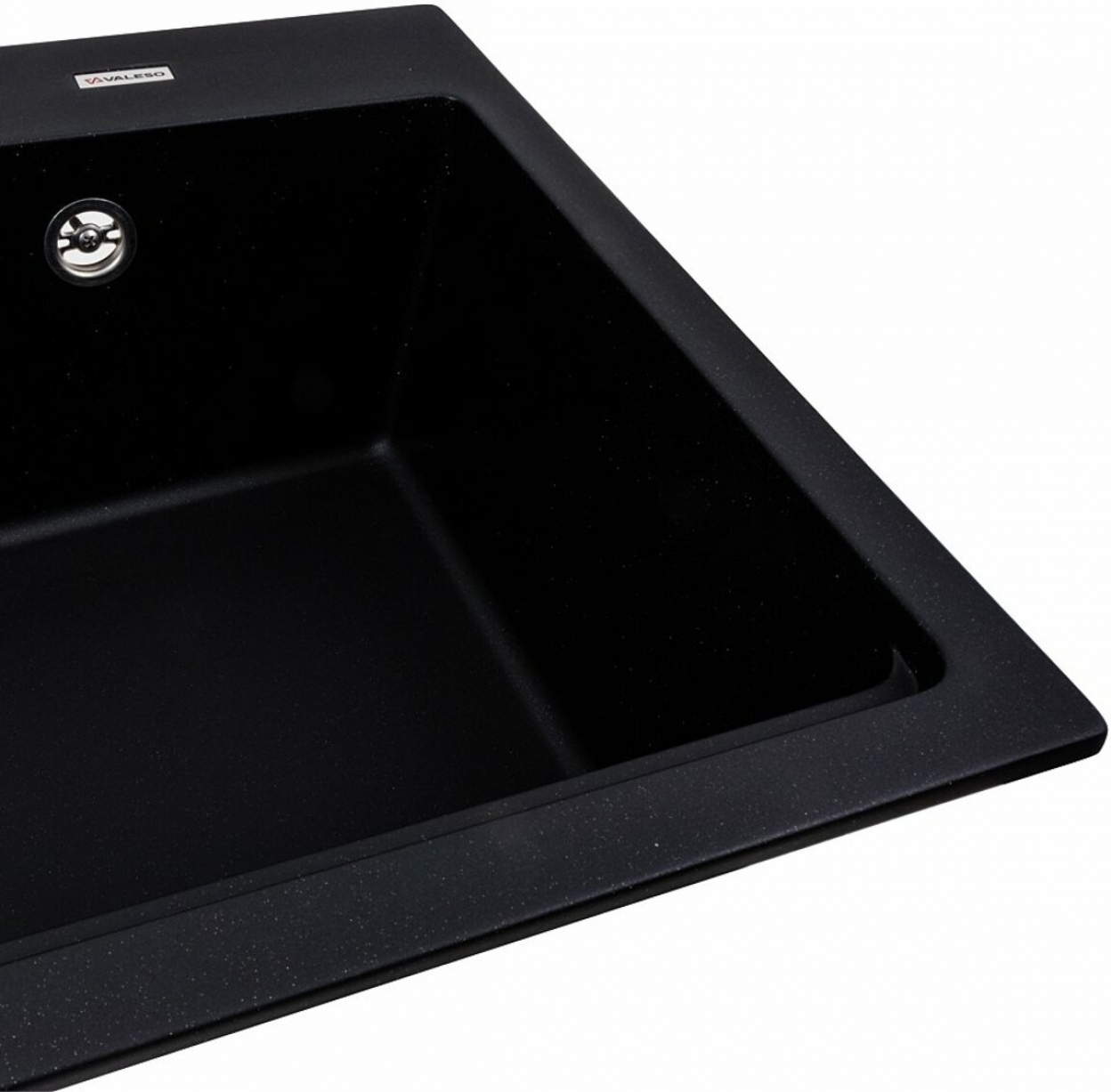 в продаже Кухонная мойка Valeso Nika 7545 Черный металлик - фото 3