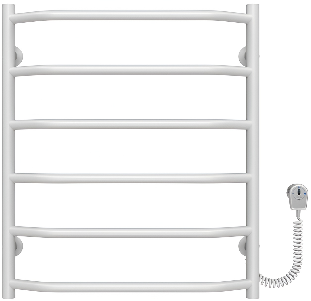 Полотенцесушитель Deffi Трапеция ЧФ П6 500x600 Е, Белый, WD03, Правое подключение (D.TR.60.50.6.E.W.R.3)