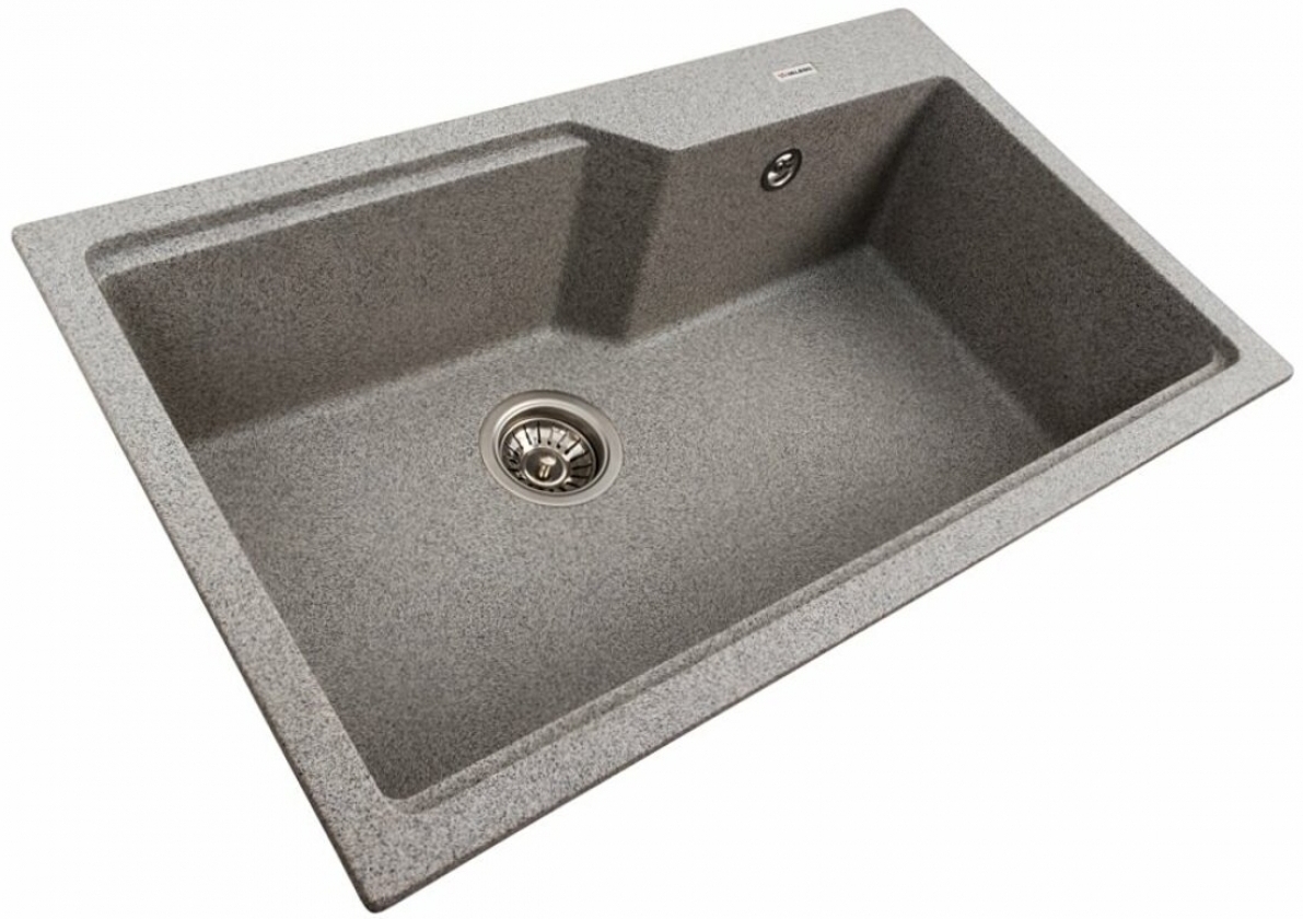 Кухонная мойка Valeso Nika 7545 Серая цена 7120 грн - фотография 2