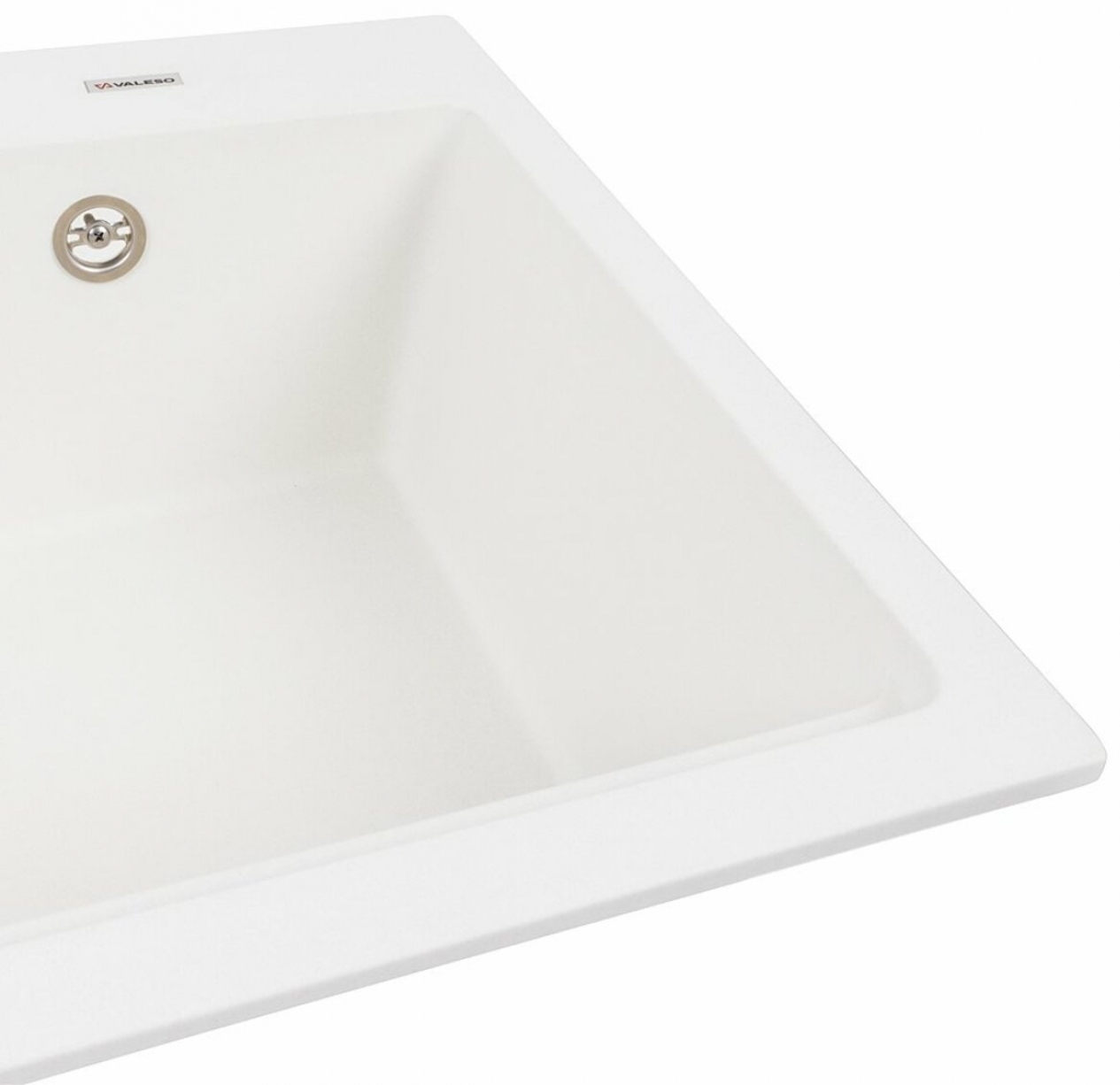 в продаже Кухонная мойка Valeso Nika 7545 Белоснежный - фото 3