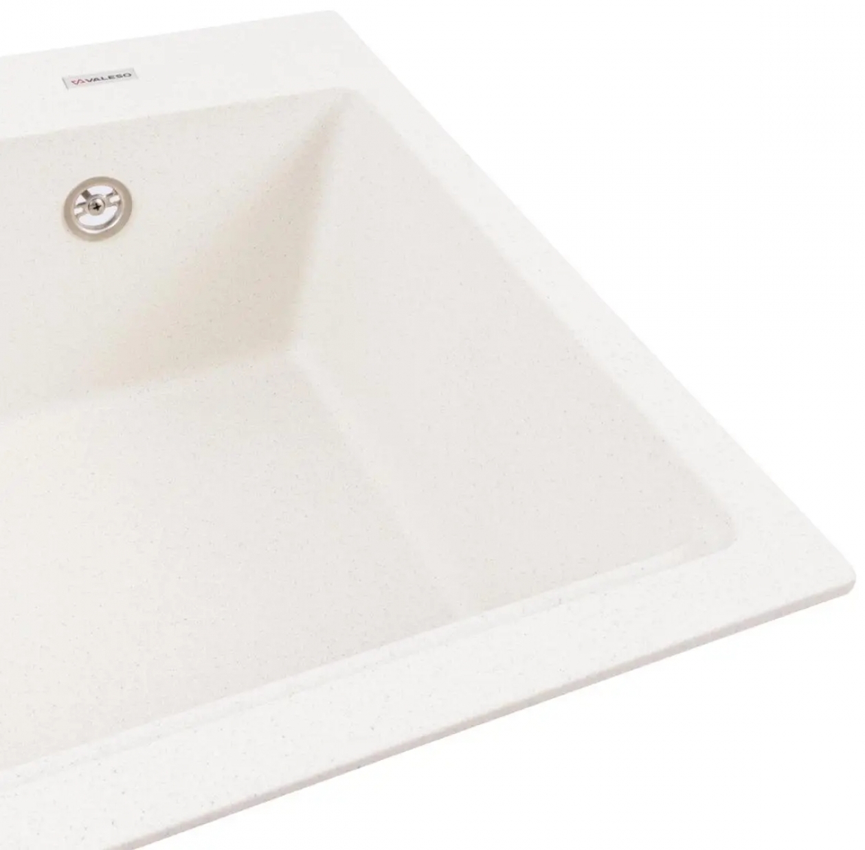 в продаже Кухонная мойка Valeso Nika 7545 Белая в точку - фото 3