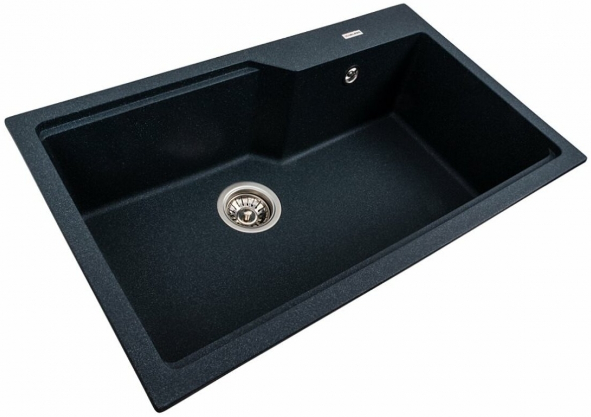 Кухонная мойка Valeso Nika 7545 Антрацит цена 7120 грн - фотография 2