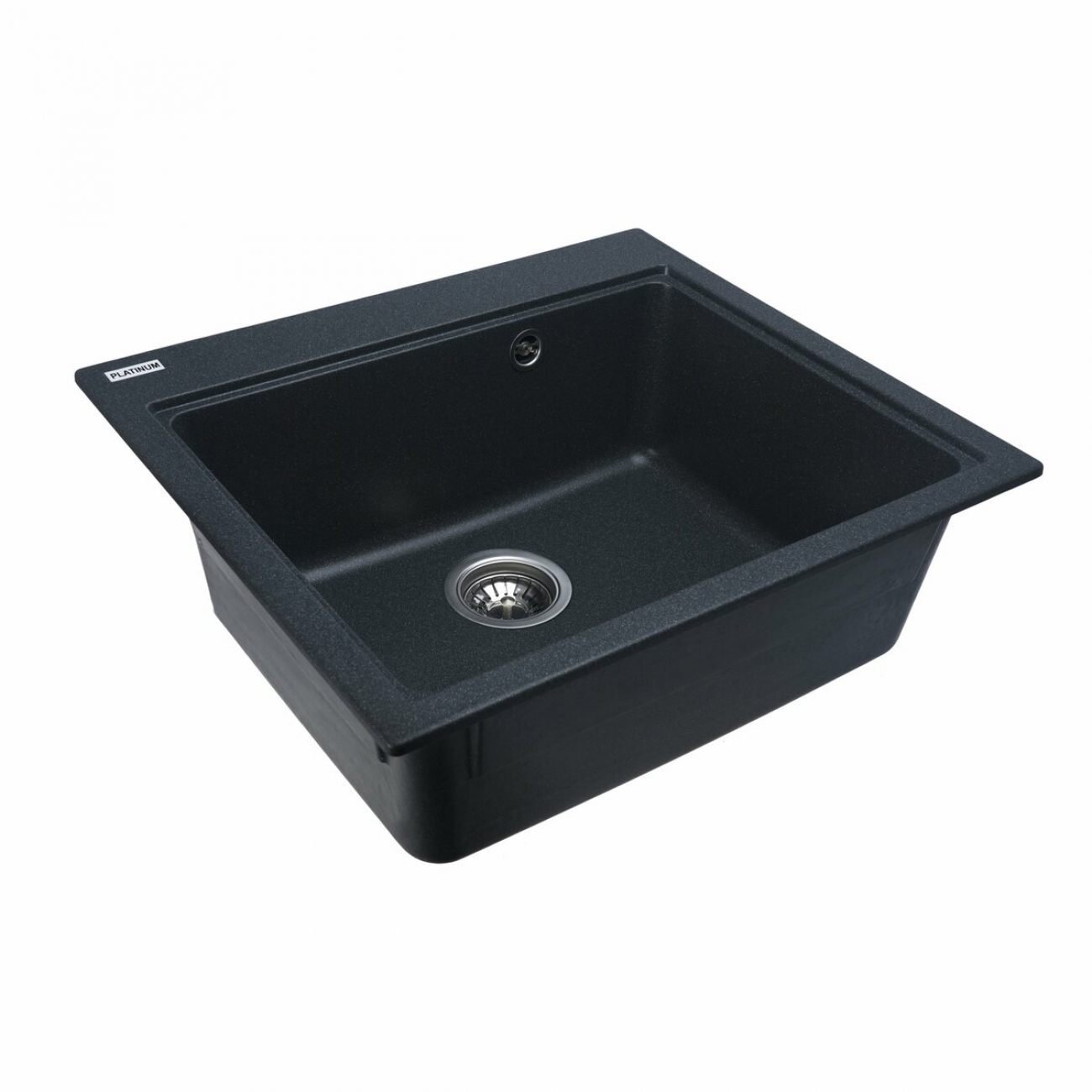 Кухонная мойка Platinum Vesta 5852 Антрацит цена 5037 грн - фотография 2