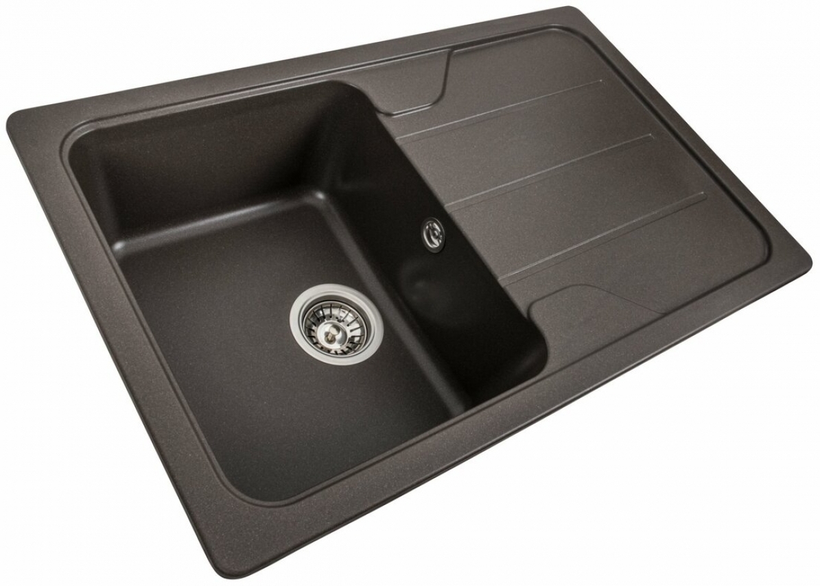 в продаже Кухонная мойка Platinum Verona 7850 Темная скала - фото 3