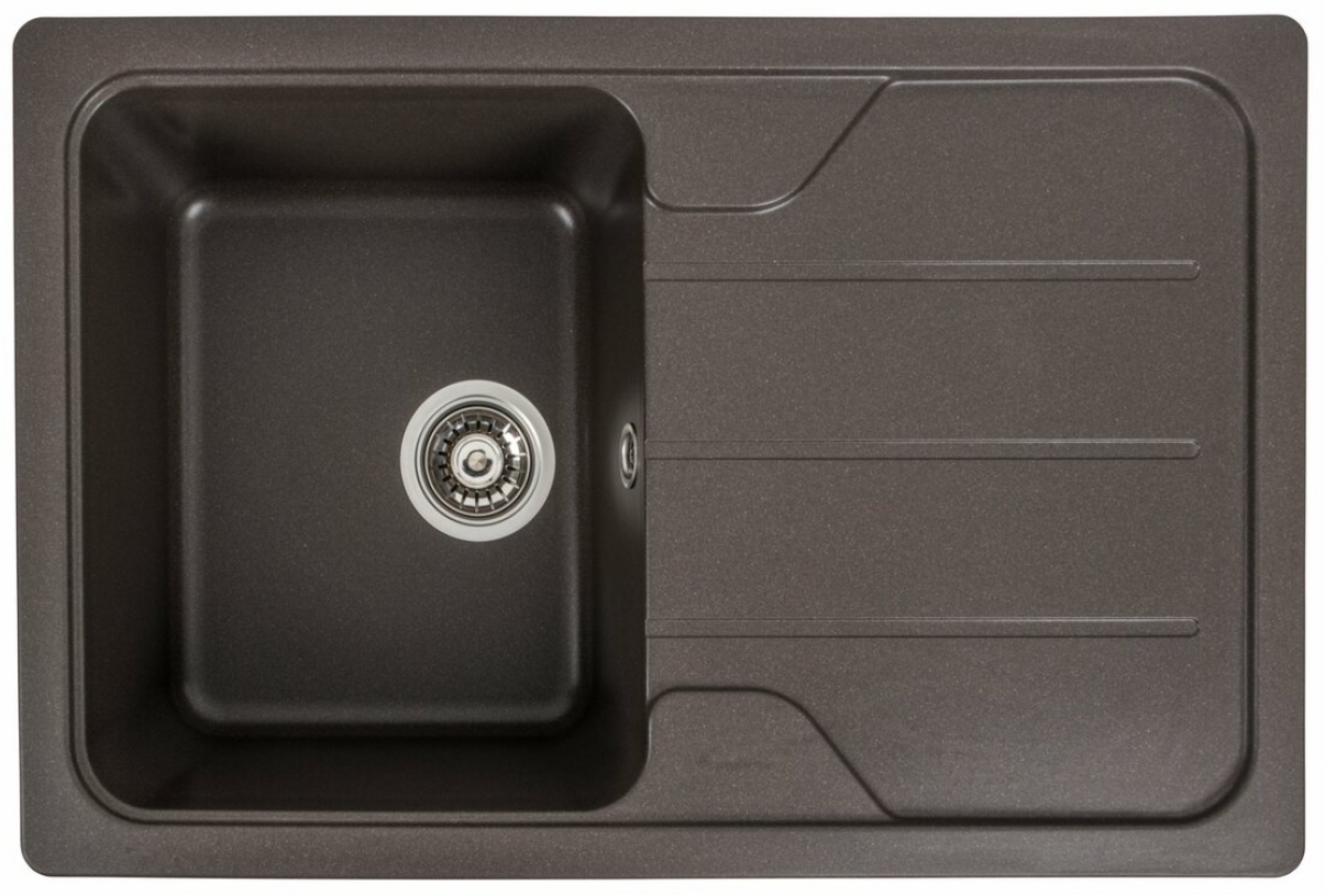 Кухонная мойка Platinum Verona 7850 Темная скала