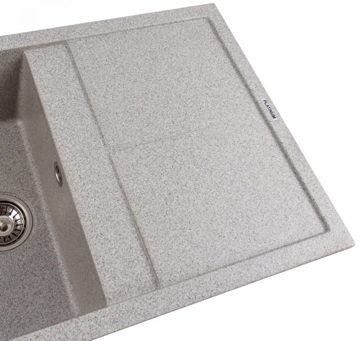 в продаже Кухонная мойка Platinum Selena 7950 Серая - фото 3