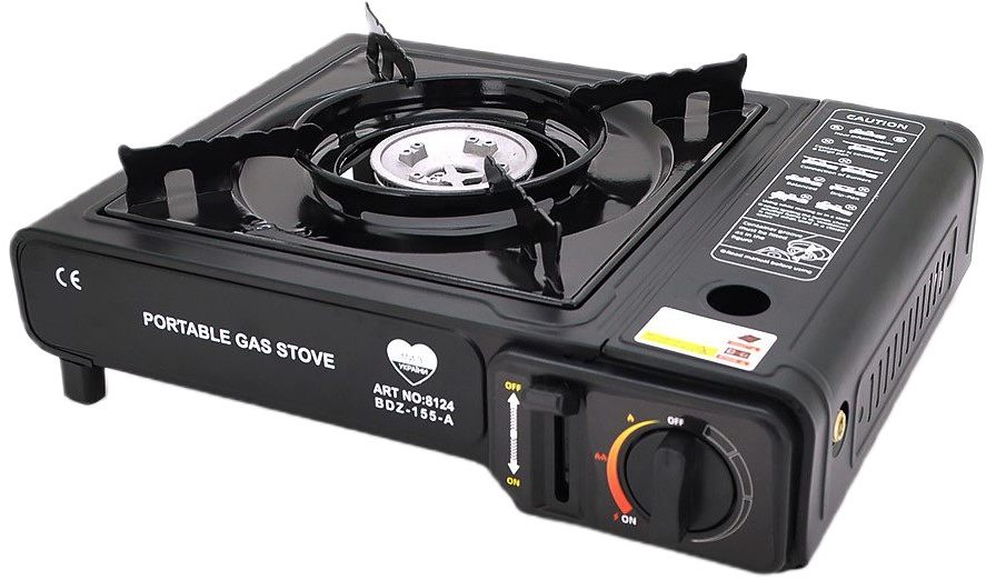 Портативная газовая плита Voltronic BZD-155A, Black