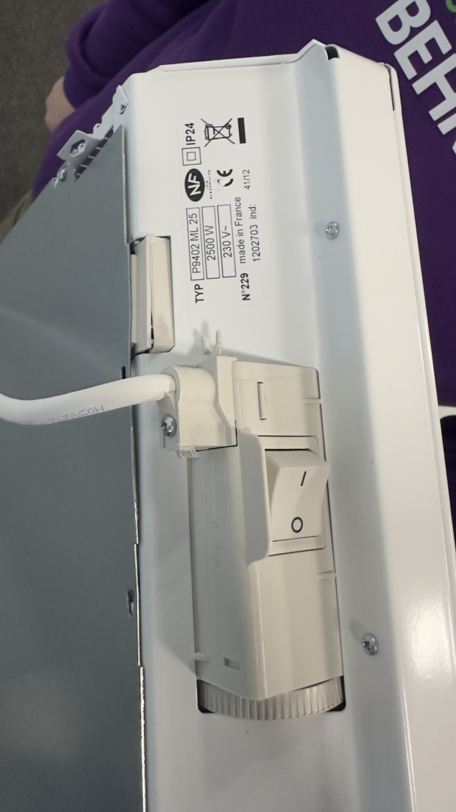 Электрический конвектор Airelec Basic ML 2500W (Уценка) отзывы - изображения 5