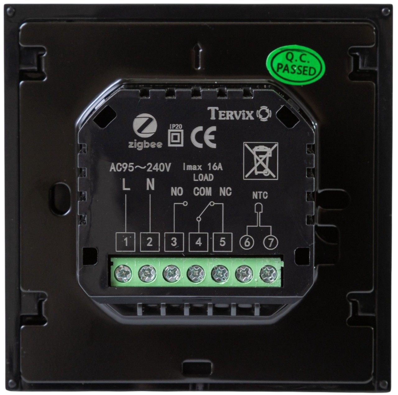 в продаже Термостат Tervix Pro Line ZigBee, Black (117340) - фото 3